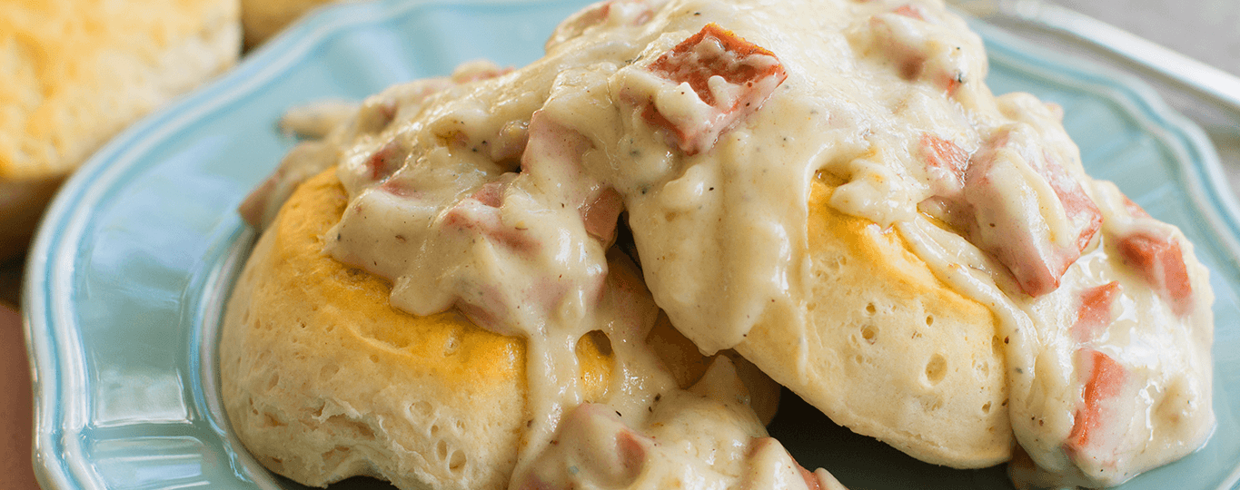 bar-s biscuits and bologna gravy