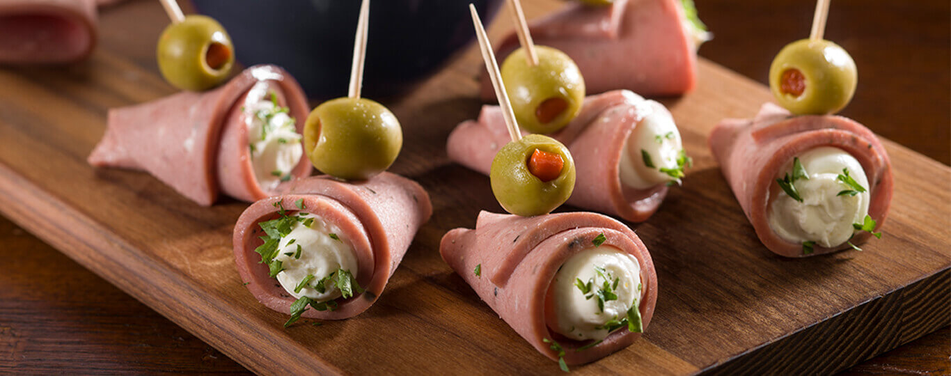 bar-s cheese-stuffed salami cones