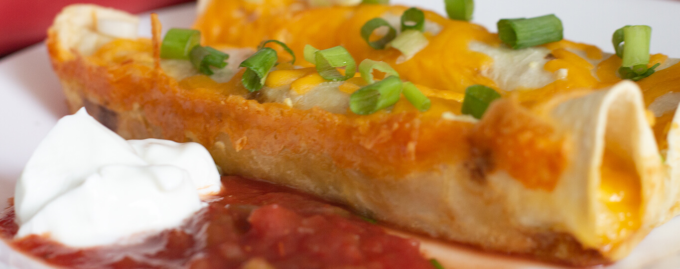 bar-s ham & cheese breakfast enchiladas